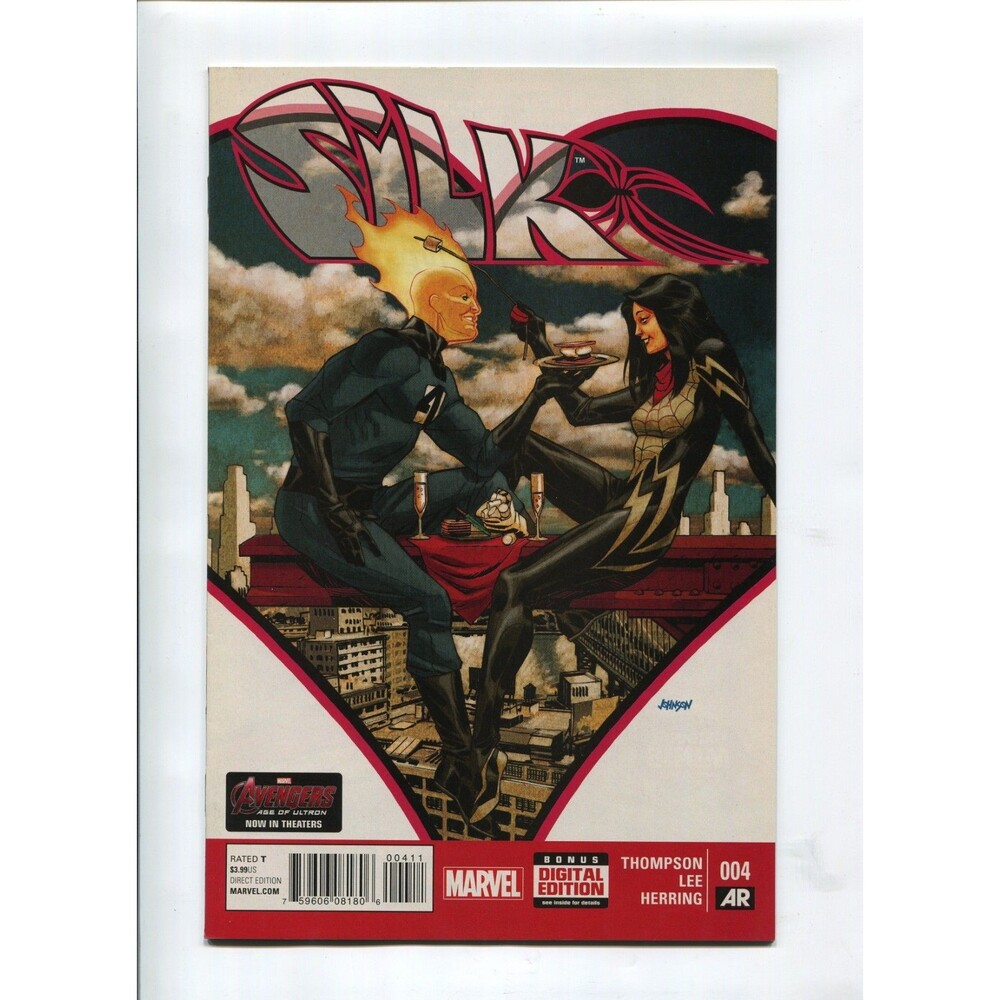 SILK #4 Comic Book Marvel Comics Robbie Thompson Annapaola Martello Ian Herring